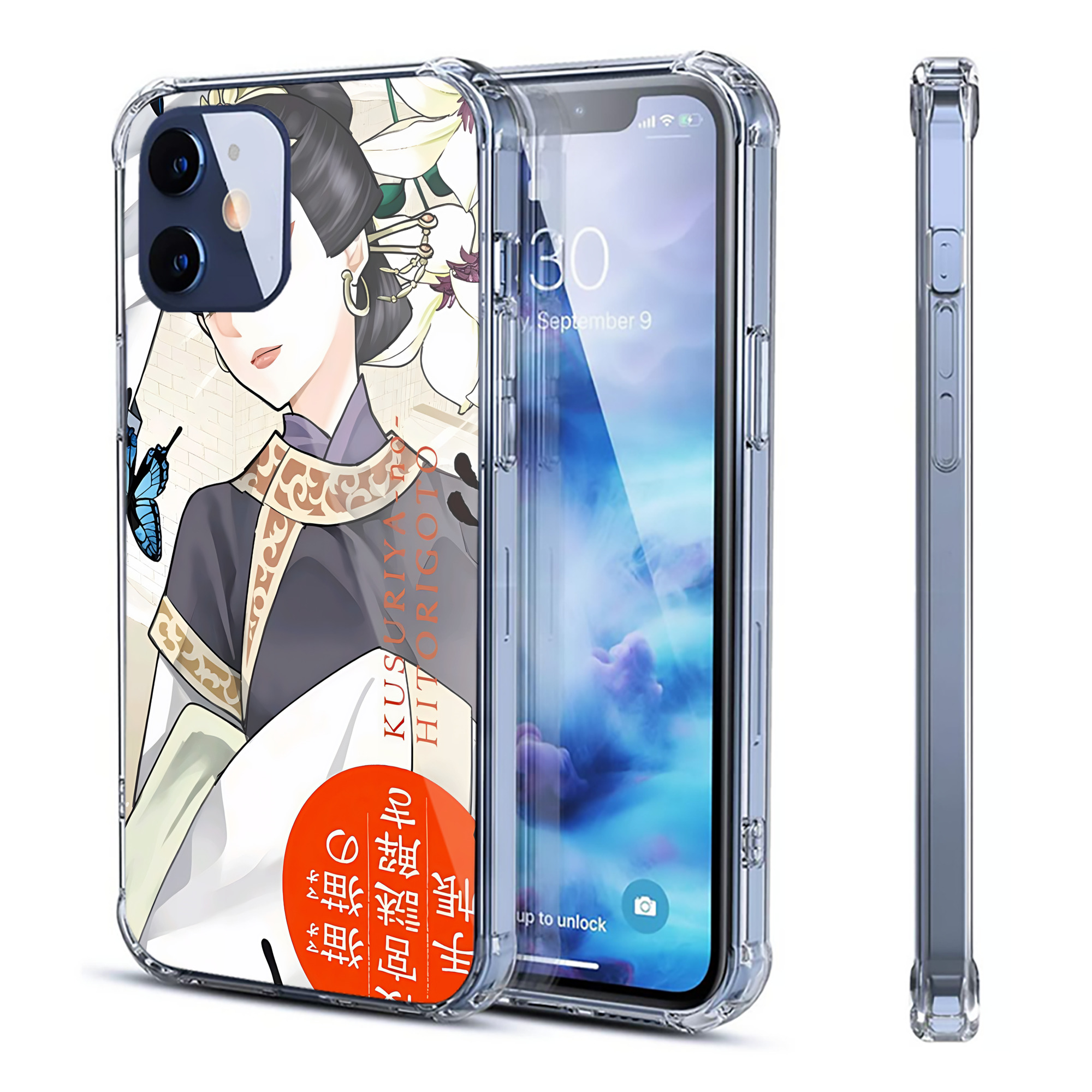 （画像用） 薬屋のひとりごと The Apothecary Diaries 【iPhone 12シリーズ対応】透明スマホケース（クリアソフトケース）